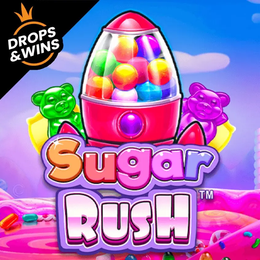 Sugar Rush Обкладинка слота Sugar Rush
